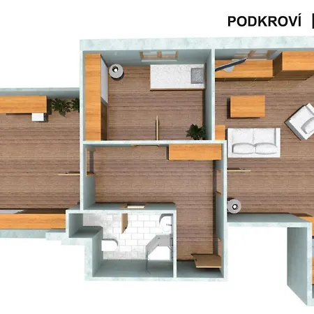 Pod Jerabem 아파트 Červená Voda